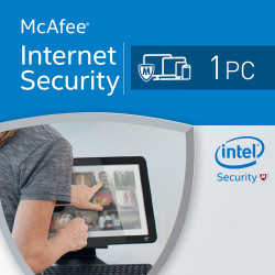 McAfee Internet Security 2018 1 PC licencja na rok