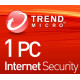 Trend Micro Internet Security 1 PC 3 Lata
